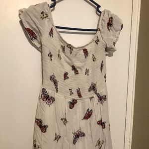 Over the shoulder dress